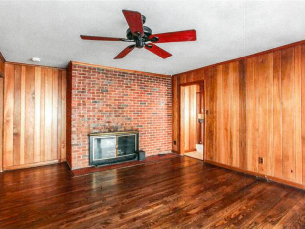 Wood Paneling Before And After Hgtv