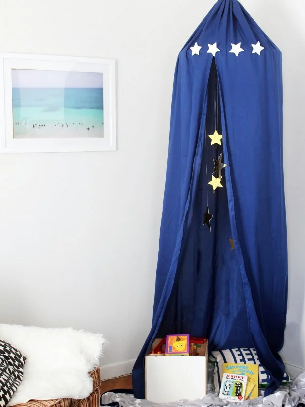 Diy kids bed canopy best sale