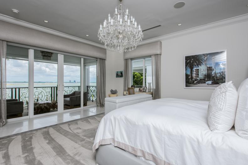 White Bedroom With View