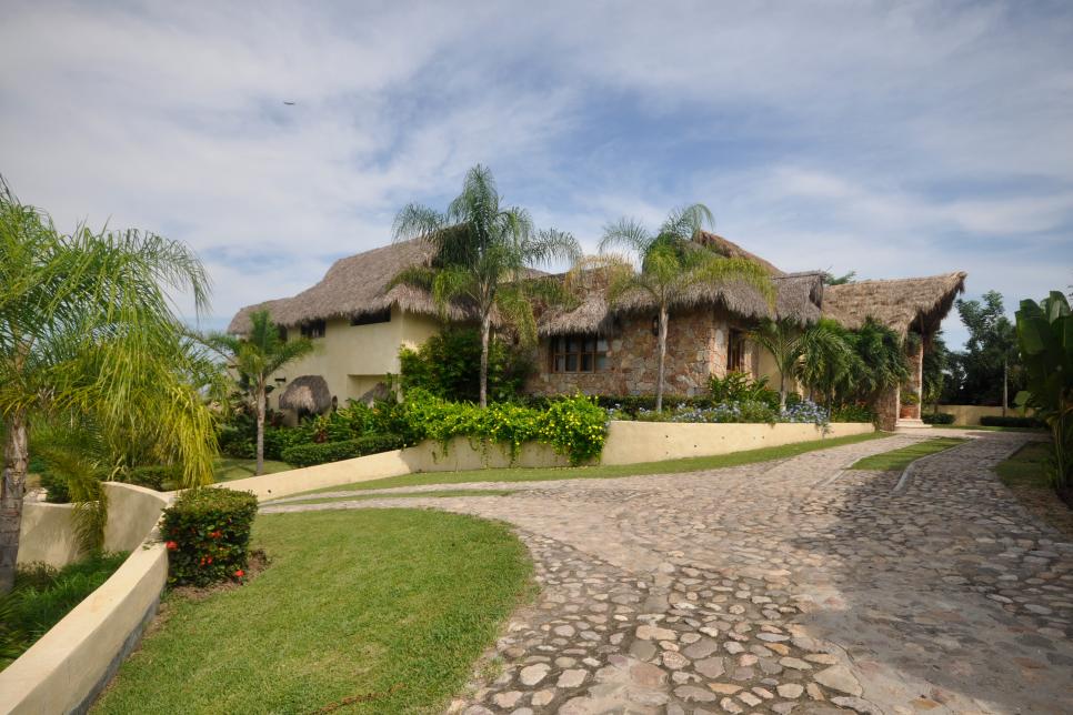 Tropical Villa Exterior