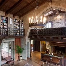 Castle-Inspired Interior Boasts Medieval Features