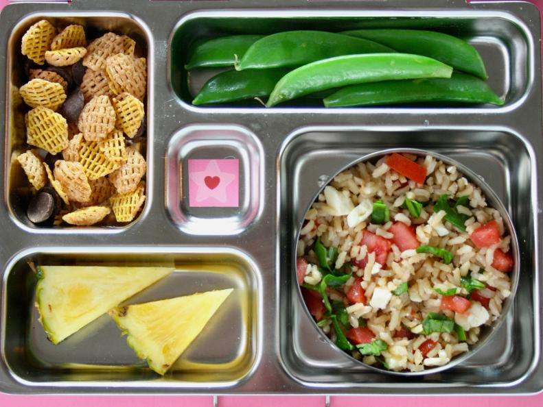 Healthy Lunchbox Idea: Rice and Veggie Salad