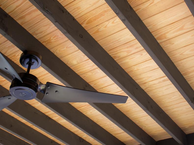 Wood Porch Ceiling