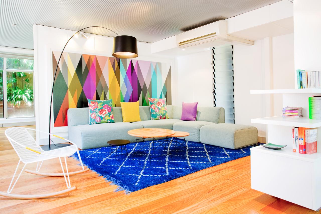 Rainbow Living Room
