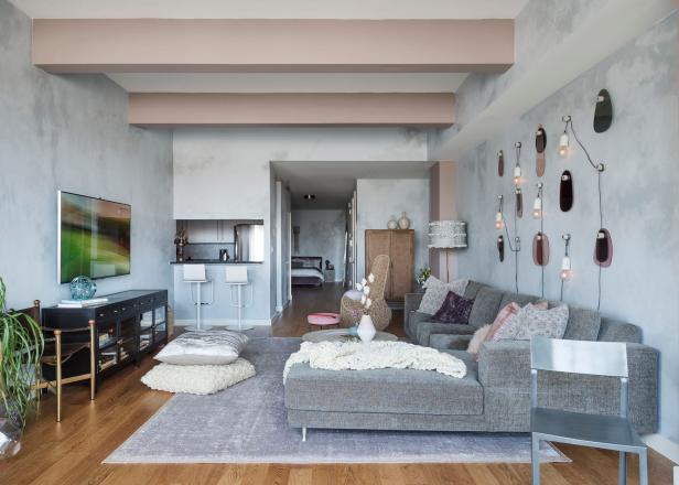 12 Living Room Ideas For A Grey Sectional Hgtv S Decorating Design Blog Hgtv,White Subway Tile On Bathroom Walls