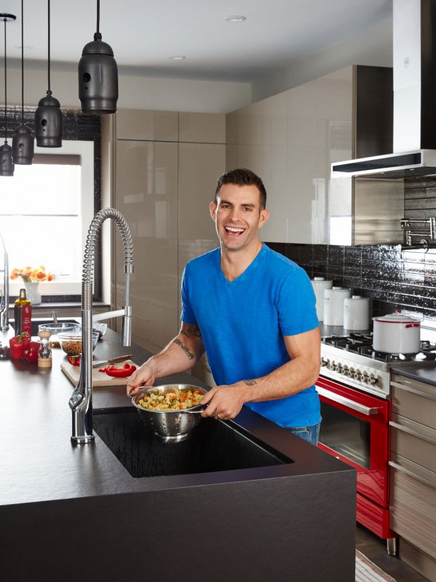 John Colaneri Cooking in the Kitchen