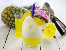 Pina Colada Float