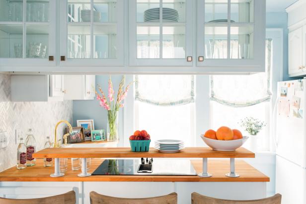 Small, White Kitchen Makeover | HGTV