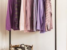 Are those clearance sales creating a bit of a ... closet shortage? Make this simple and chic mobile clothing rack, and you'll have on-hand storage and loads of vintage style right at your fingertips. Problem solved!