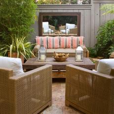 Casual Materials in Backyard Space Create a Durable, Elegant Oasis
