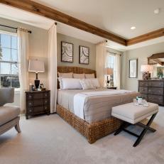 Transitional Bedroom is Relaxing, Neutral