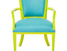 Flea Market Flip: Bright Chair