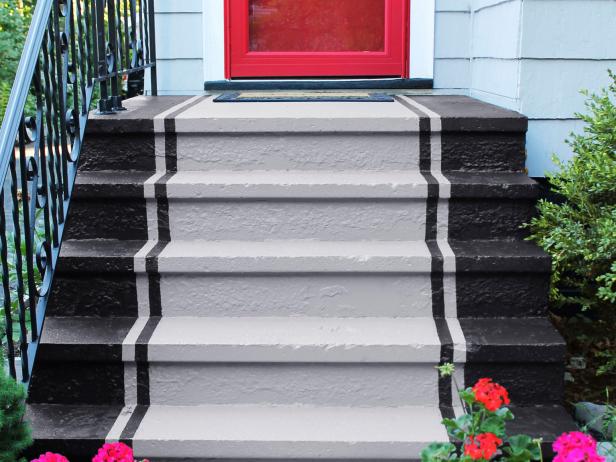 How To Paint Concrete Stairs HGTV   1463428254723 