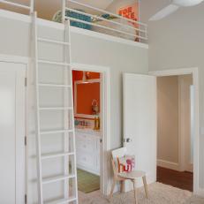White Playroom With Loft
