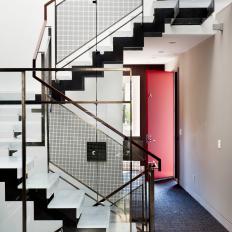Industrial Meets Modern Staircase