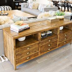 Beautiful Wood Console Table
