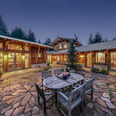 Luxury Cabin and Garages