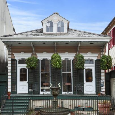 Small New Orleans Victorian Home
