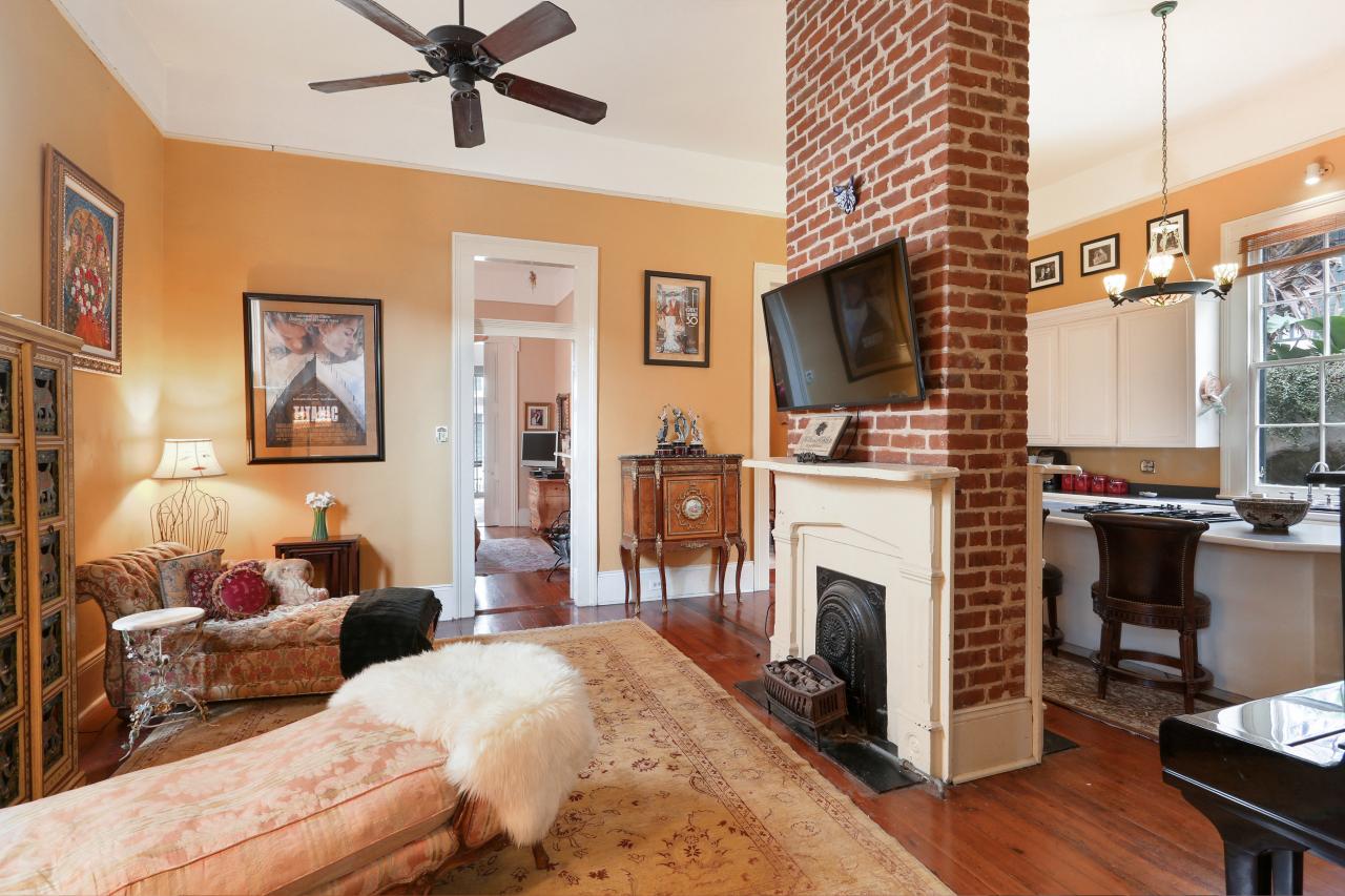 Victorian Sitting Room and Kitchen With Chimney HGTV