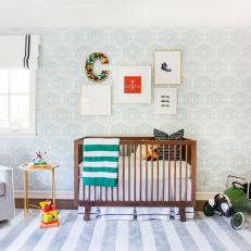 Contemporary Boy's Room is Light, Relaxing