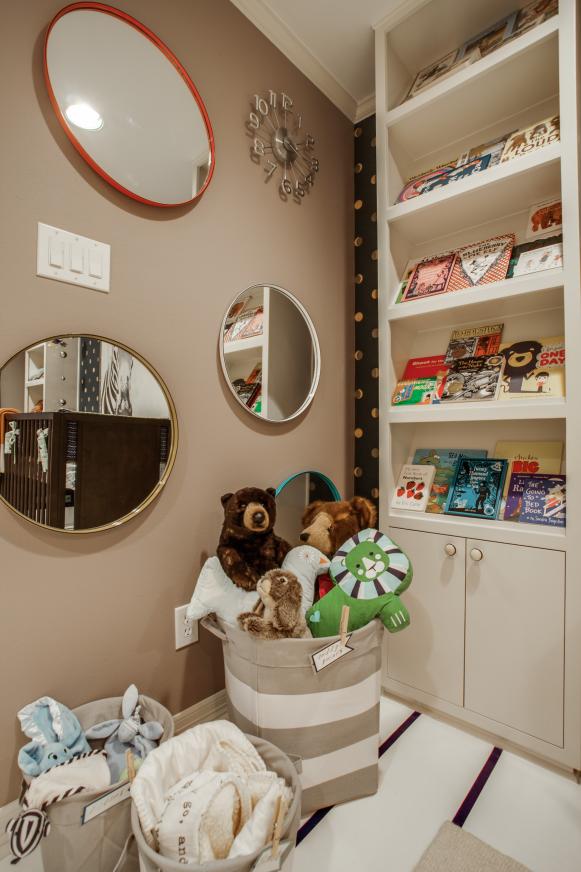 Kid's Corner and Bookshelf