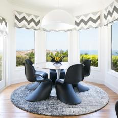Dining Room With Modern Pop Flair