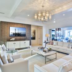 Open, Sophisticated Living Room