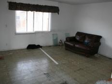 Dirty Living Room Before Renovations
