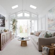 Bright, Contemporary Living Room
