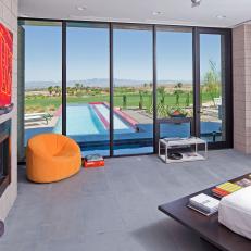 Master Bedroom Uses Colors of the Desert to Make the Space Pop