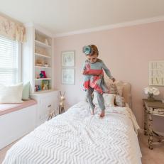 Pink and White Little Girl's Room