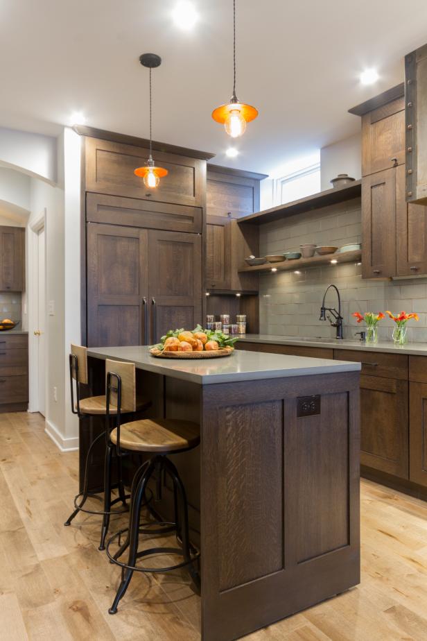 Seating for Two at Small Kitchen Island  HGTV