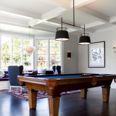 A Room with a Pool Table and Games Area is the Perfect Place to Entertain