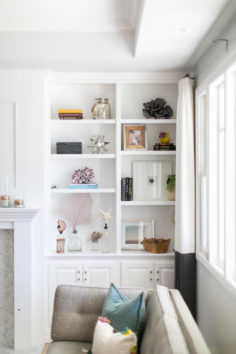 White Contemporary Shelf