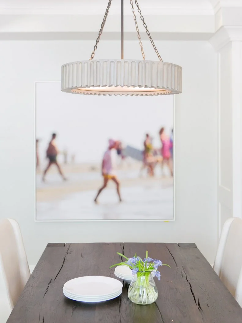 Dining Room and Chandelier