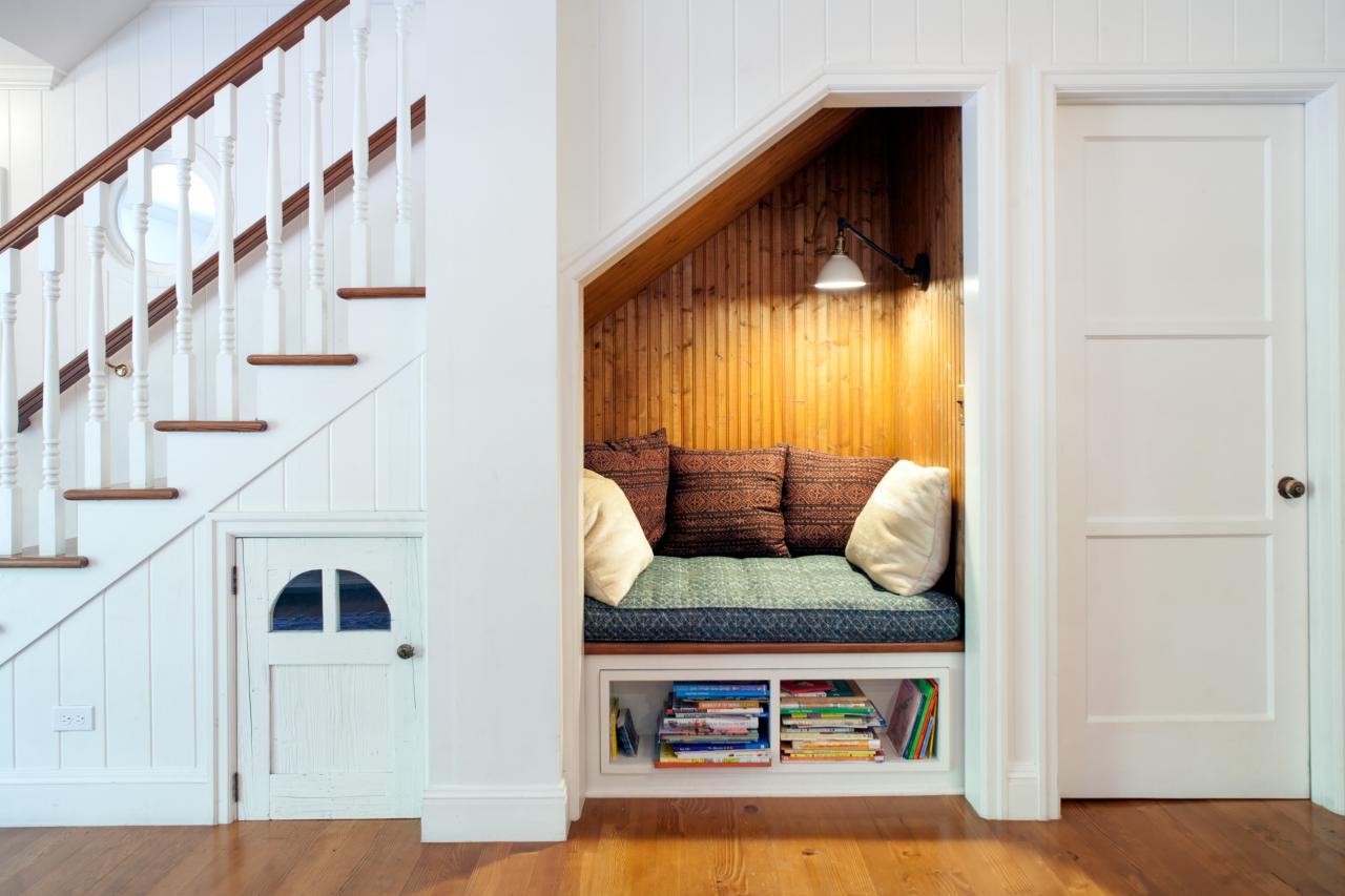 Nooks + Niches Here’s How to Optimize Those Quirky Spaces HGTV's