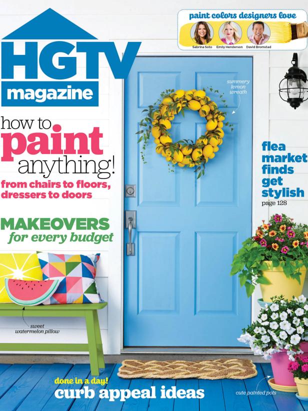 HGTV Magazine June 2016 Cover