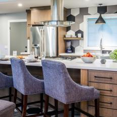 Open, Elegant, Updated Kitchen Space in Inherited Home