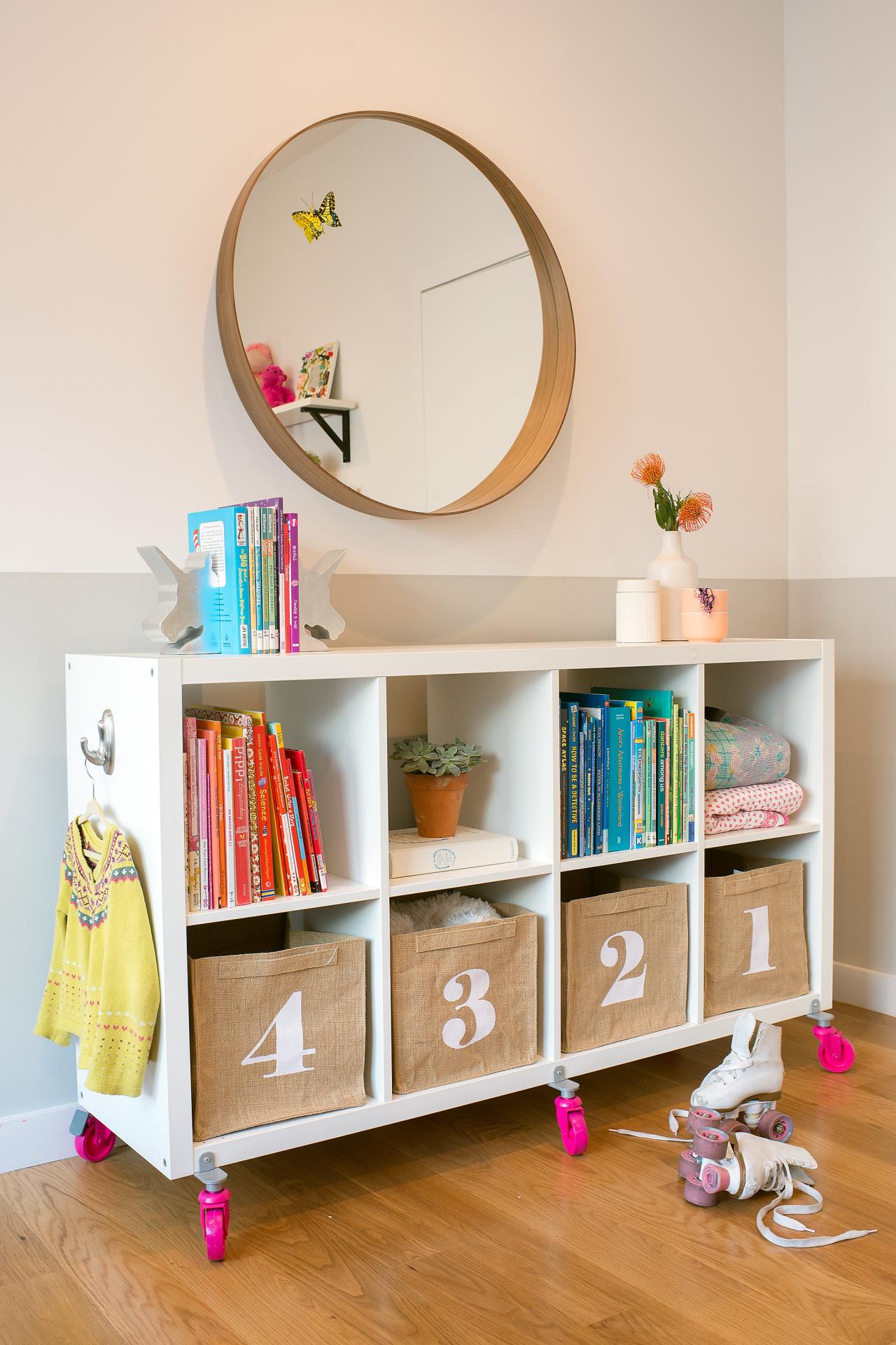 shelves kids bedroom