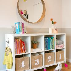 Cubby Shelves for Kids Room