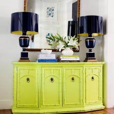 Entry Features Chartreuse Buffet
