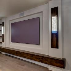 Sconces Add Additional Light to Create Bright, Open Basement