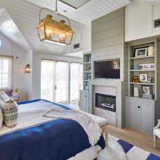 Bight and Airy French Country Style Master Bedroom