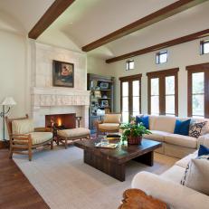 Classically Spanish Living Room