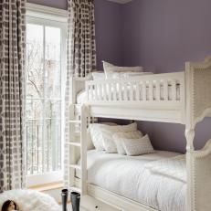 Dreamy Girl's Bedroom in Soft Purple 