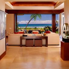 Stunning Ocean View From Living Room
