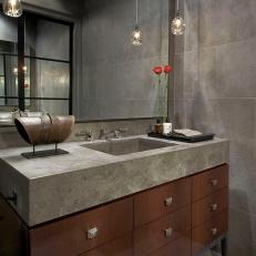 Powder Room With Style