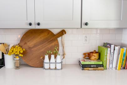 How to Restore a Pull-Out Kitchen Cutting Board - Little Vintage Cottage