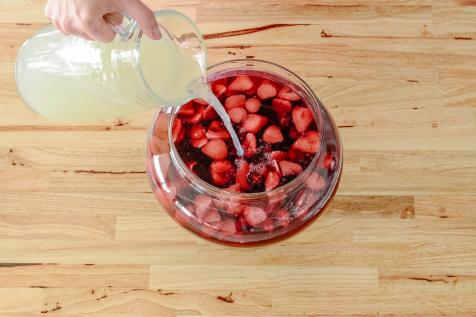 Big-Batch Cocktail: Boozy Berry Patch Lemonade