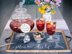 Hosting a crowd? Combine summer's favorite fruits — blackberries and strawberries — with whiskey and tart lemonade for a not-too-sweet sip that tastes like summer in a glass. Serve this big-batch cocktail in a punch bowl, pitcher or large beverage dispenser so guests can help themselves and you can actually enjoy the party!